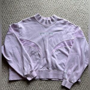 Oversized Nike Cropped Crewneck